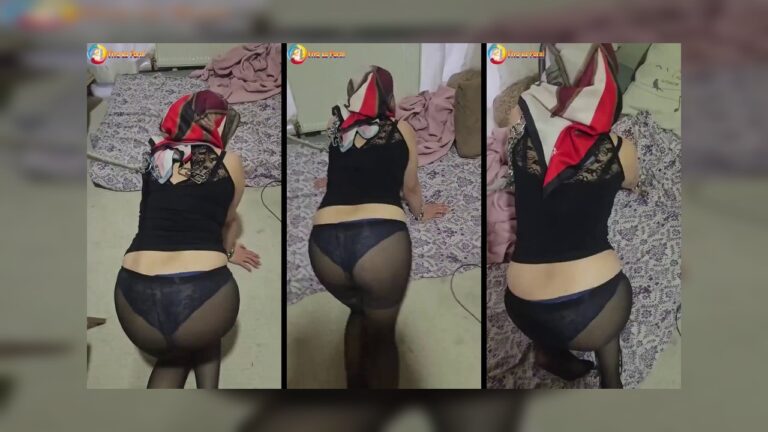 Türbanlı İfşa! Türk Kadına Tasma Takıp Havla Emri Veriyor